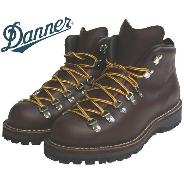 DANNER「ダナー」MOUNTAIN LIGHT「マウンテンライト」#30866-EE ブラウンレザーMADE IN USA｜leicester