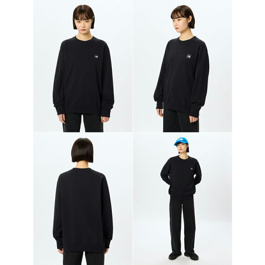 THE NORTH FACE（ザ ノースフェイス） ヘザーロゴクルーTHE NORTH FACE