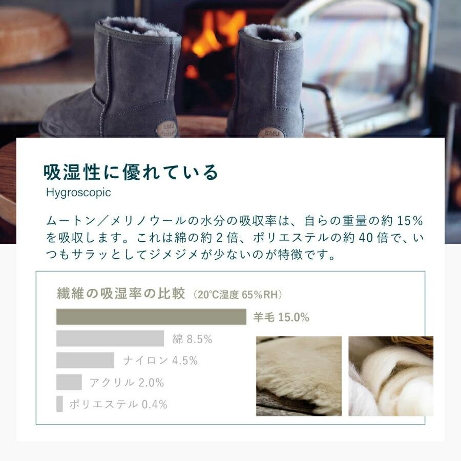 EMU Australia エミュ プラットフォーム マイクロ ウール 防水 ブーツ 天然 ウール W13252 防寒 保温 レディース ショート ミドル ボア ファー 正規店 | EMU Australia | 12