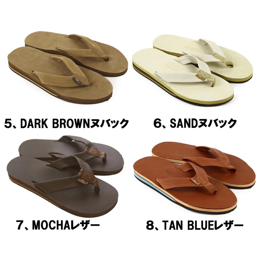 RAINBOW SANDALS「レインボーサンダルズ」#302 ダブルアーチレザー
