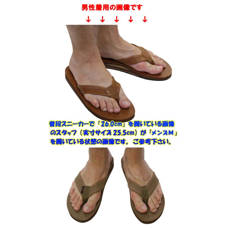 RAINBOW SANDALS「レインボーサンダルズ」#302 ダブルアーチレザー