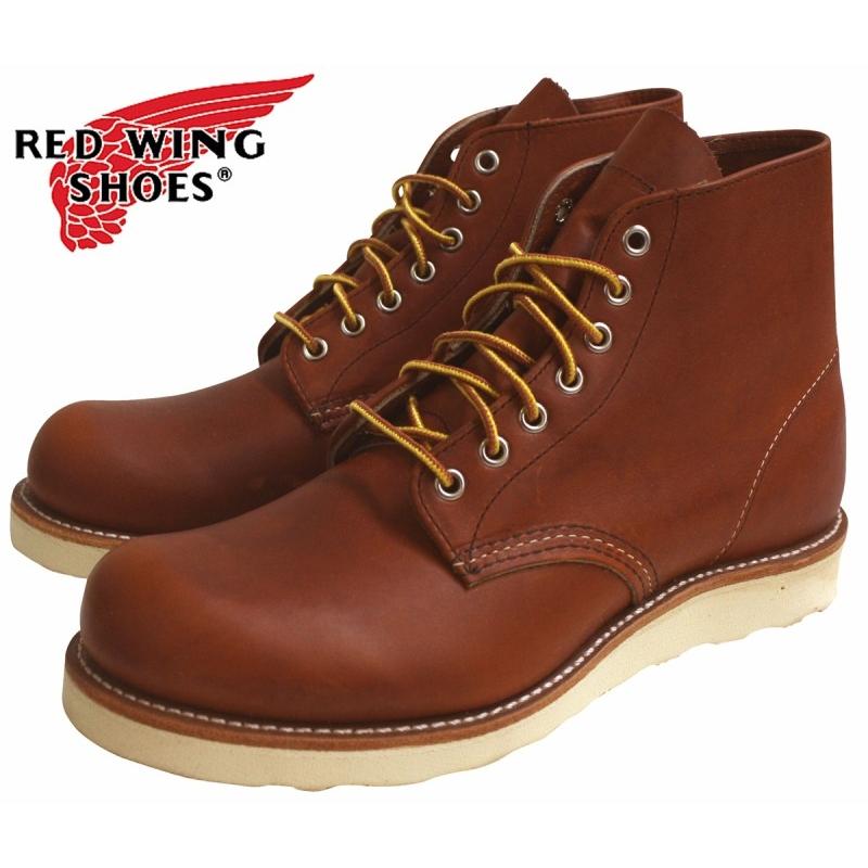REDWING「レッドウイング」プレーントゥ #8822 Dワイズレッドブラウン 