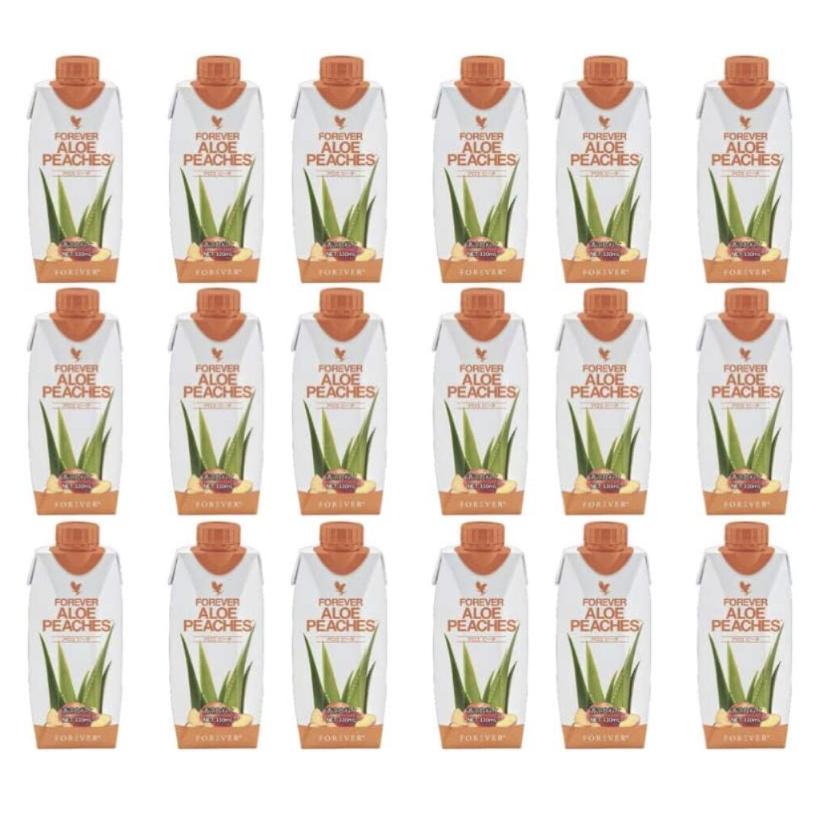 Forever Aloe Peaches 330ml 18本入り Forever Aloe Peaches 330ml×18本 【公式通販】