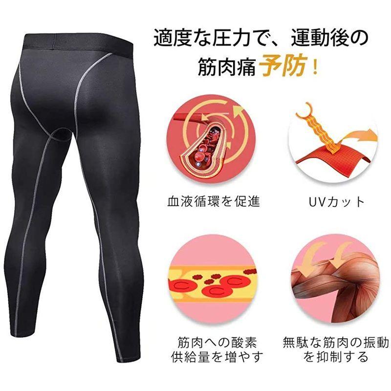 絶対一番安い コンプレッションウエア Muxuryee コンプレッションタイツ メンズ スポーツタイツ ロング レギンス ランニングタイツ ストレッチパンツ 吸汗速乾 加圧 保温 Www Threeriversofs Com