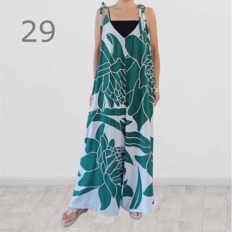 ハワイドレス、オーバーオール オールインワン レディース ハワイ ハワイアン フラ フラダンス