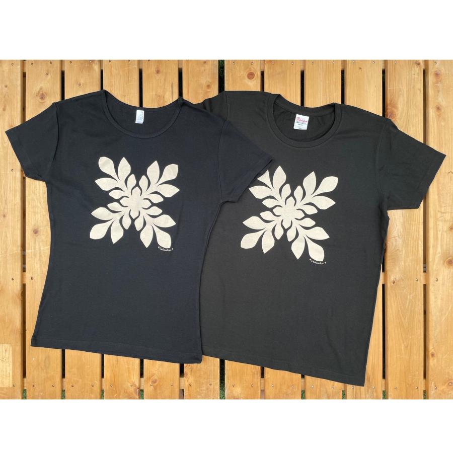 キルト 半袖Tシャツ フラ フラダンス レディース ハワイ ハワイアン