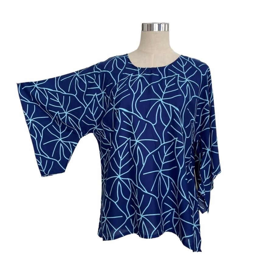 7分袖チュニック トップス カットソー ブラウス レディース ハワイ