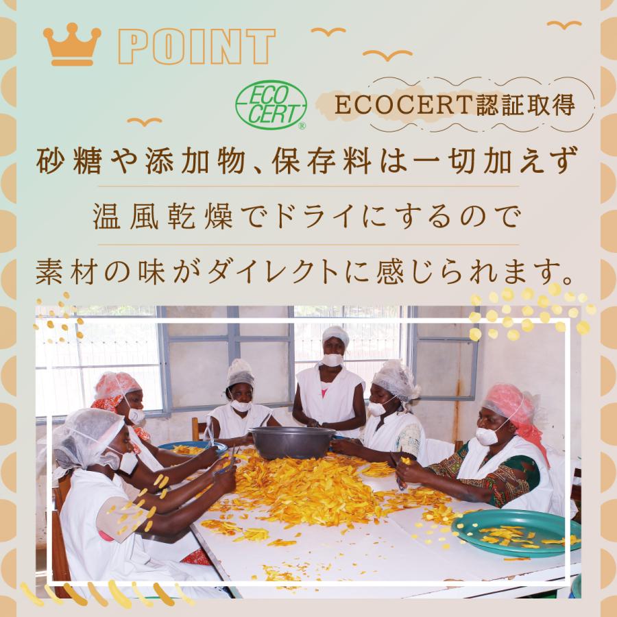 オーガニックドライマンゴー200g×2袋 砂糖不使用 無添加 有機JAS認証 有機ドライフルーツ アフリカ産 |  | 03
