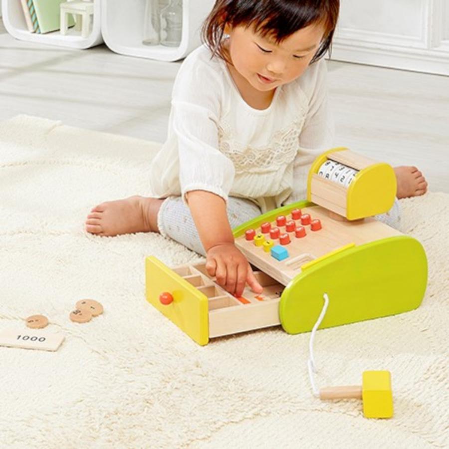 森のくるくるピッピ！レジスター エドインター 木製 おままごと 知育玩具 CEマーク 対象年齢3歳〜 |  | 02