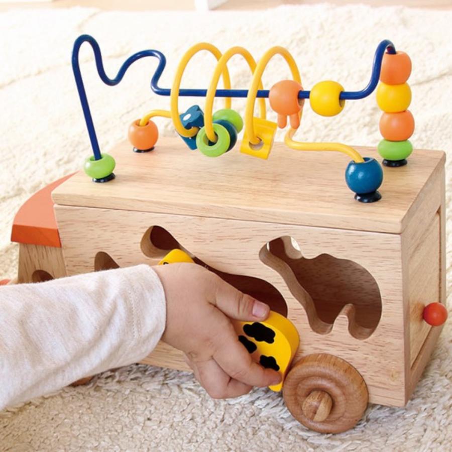 エドインター アニマルビーズバス 木のおもちゃ おもちゃ 知育玩具 出産祝い 1歳 2歳 3歳 男 女 誕生日クリスマスプレゼント 対象年齢 3歳〜 |  | 03