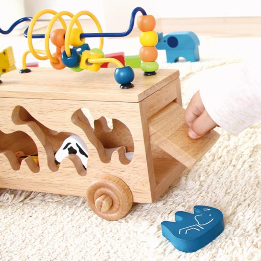 エドインター アニマルビーズバス 木のおもちゃ おもちゃ 知育玩具 出産祝い 1歳 2歳 3歳 男 女 誕生日クリスマスプレゼント 対象年齢 3歳〜 |  | 05