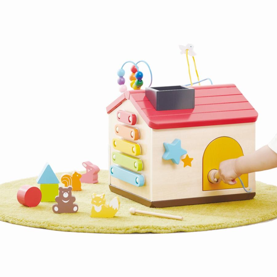 エドインター ようこそ！森のわくわくハウス 仕掛け おもちゃ ドールハウス 木のおもちゃ 赤ちゃん プレゼント 対象年齢 1歳〜 |  | 14