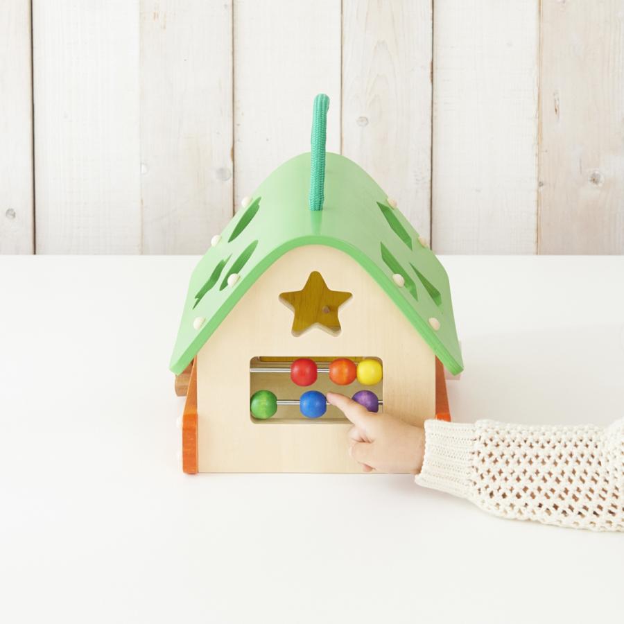 エドインター あそびのおうち 出産祝い 木のおもちゃ 知育玩具 かたはめ 型はめ 子供 プレゼント 赤ちゃん 男の子 女の子 対象年齢 1.5歳〜 |  | 02