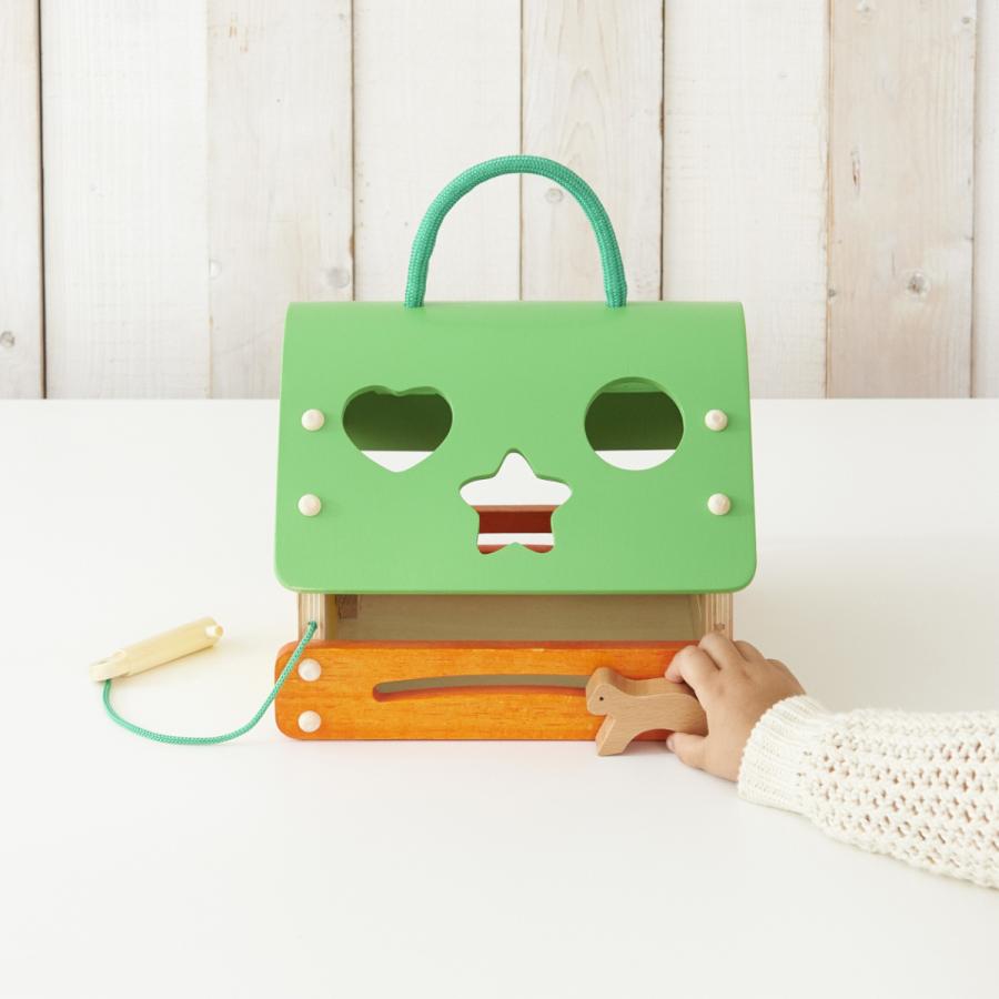 エドインター あそびのおうち 出産祝い 木のおもちゃ 知育玩具 かたはめ 型はめ 子供 プレゼント 赤ちゃん 男の子 女の子 対象年齢 1.5歳〜 |  | 03