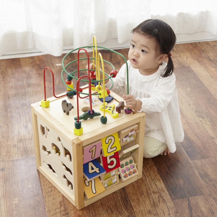 エドインター 森のあそび箱　森の遊び箱 木のおもちゃ 型はめ パズル 知育玩具 赤ちゃん 対象年齢 1.5歳〜 |  | 04