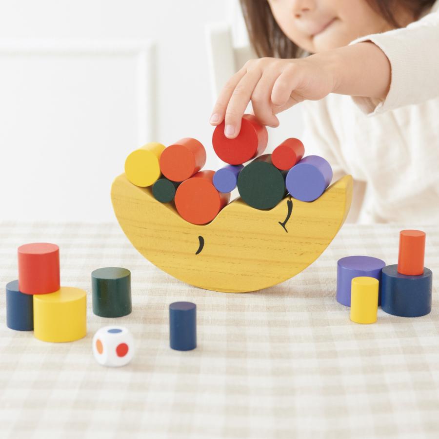 エドインター お月さまバランスゲーム 木のおもちゃ 誕生日 出産祝い 知育玩具 クリスマス 対象年齢 3歳〜 |  | 02