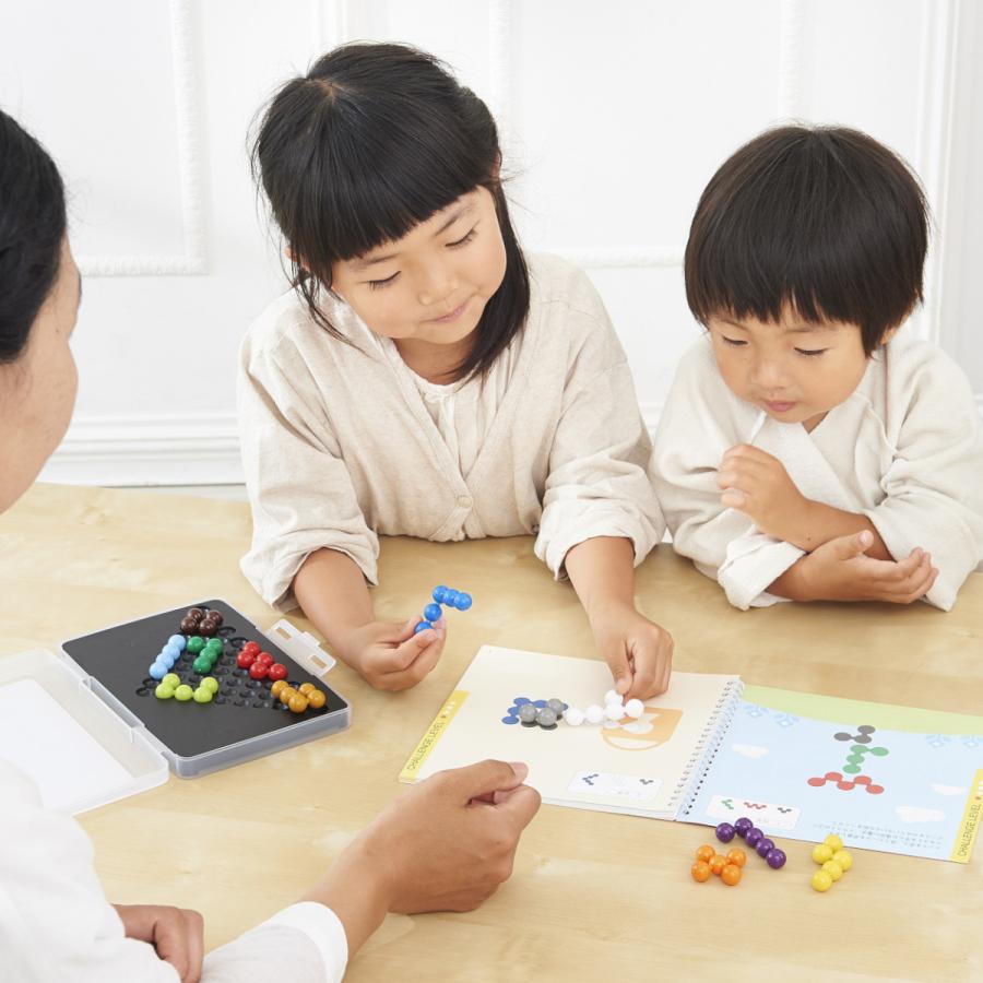 エドインター 智脳ビーズ 知の贈り物 知育玩具 木製玩具 木のおもちゃ 脳トレ 対象年齢4歳〜 |  | 04