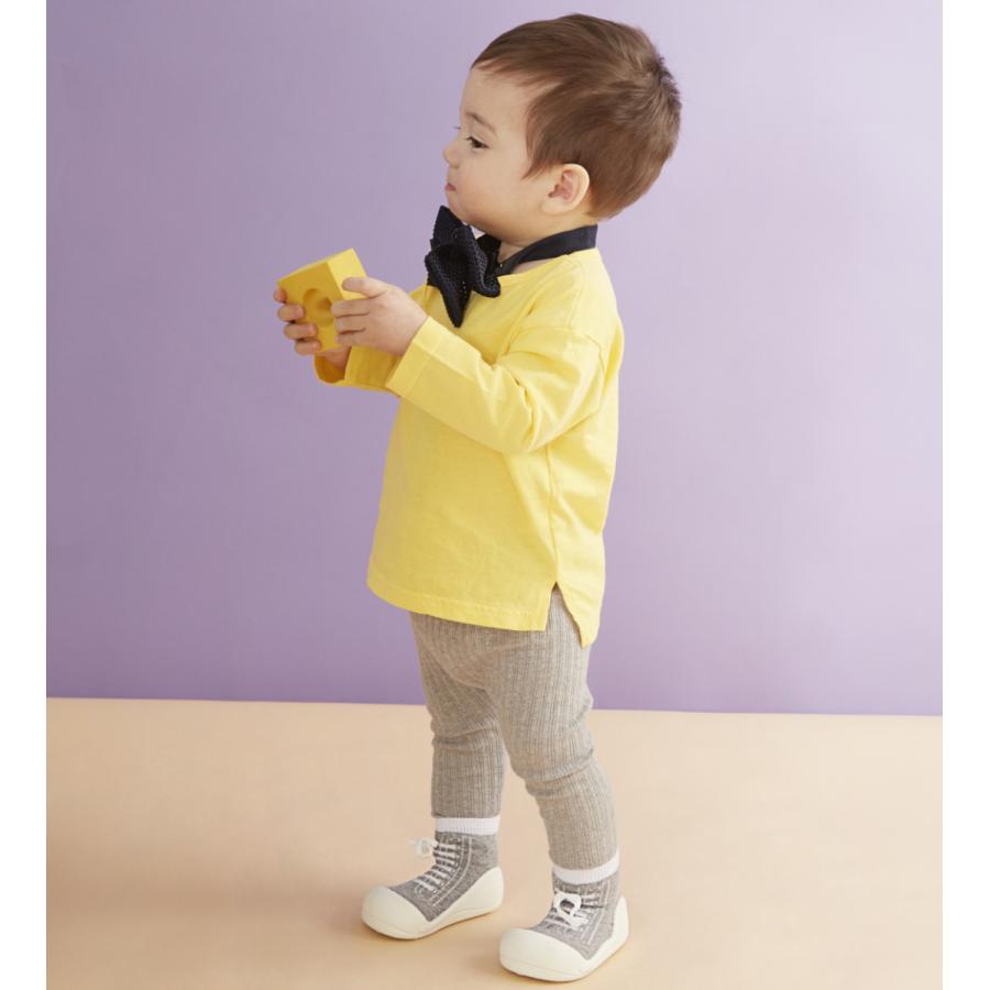 ベビーフィート Babyfeet スニーカーズグレー11.5cm ヒロコーポレーション エドインター 赤ちゃん 幼児 プレゼント 出産祝い |  | 01