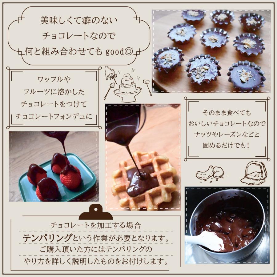 ヴァンヴリット オーガニッククーベルチュールチョコレート スイス産 有機JAS認証 ダーク88% 74% ミルク・ホワイト・ヴィーガン500g 1kg ビター 高カカオ 製菓用 | VAN VLIET | 10