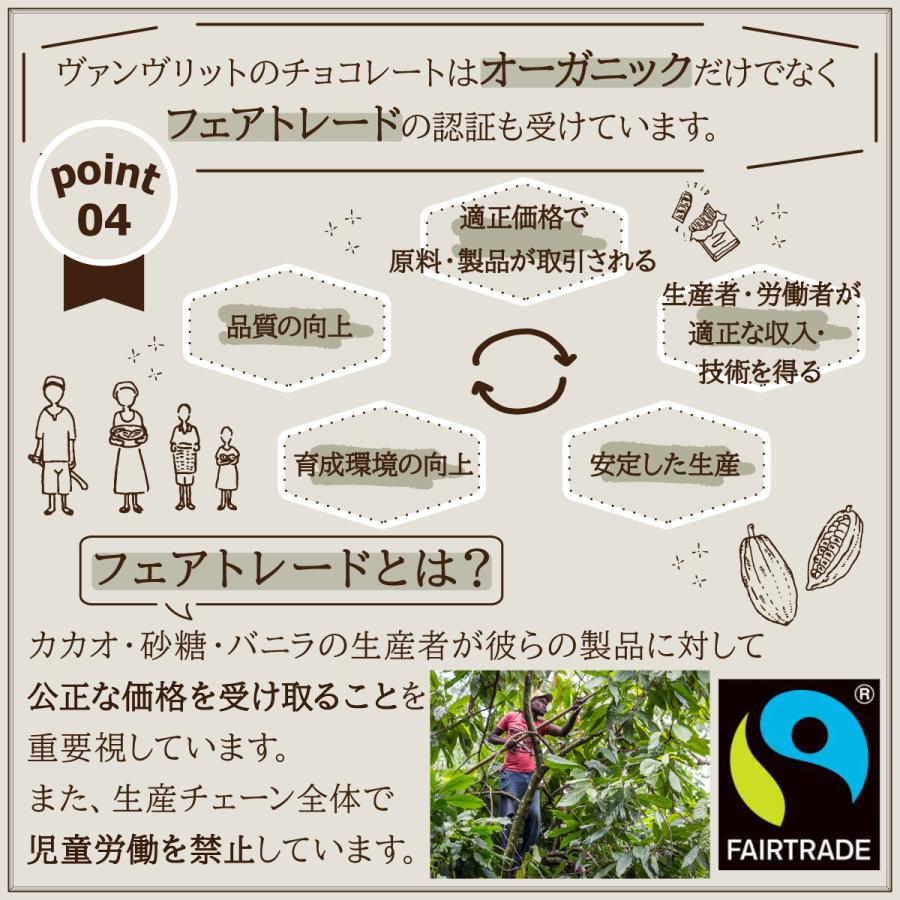 ヴァンヴリット オーガニッククーベルチュールチョコレート スイス産 有機JAS認証 ダーク88% 74% ミルク・ホワイト・ヴィーガン500g 1kg ビター 高カカオ 製菓用 | VAN VLIET | 13