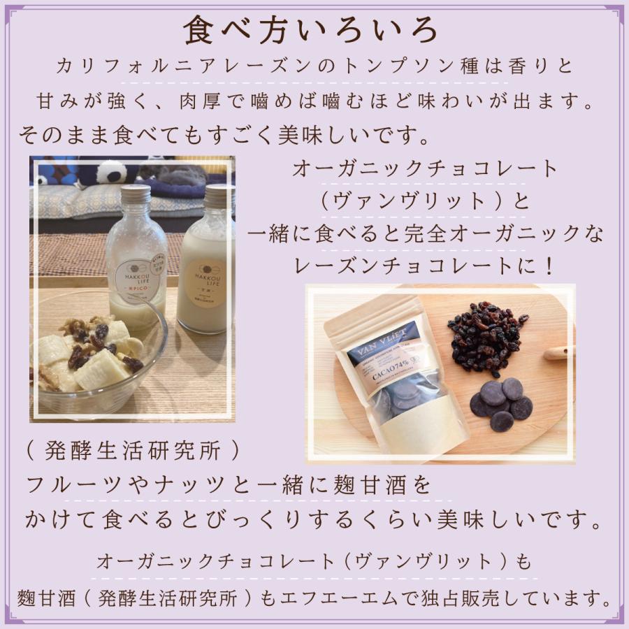 オーガニックレーズン200g/500g 有機JAS認証 無添加 砂糖不使用 ノンオイル カリフォルニア産 |  | 07