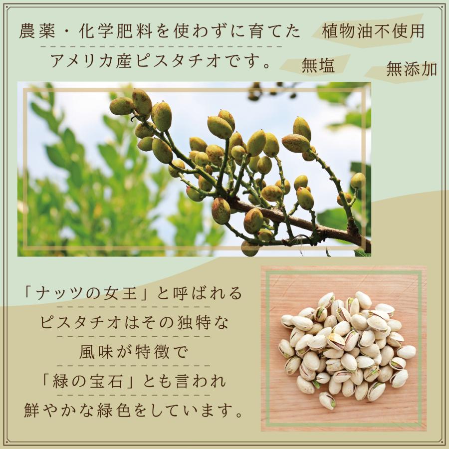 オーガニックピスタチオ100g200g有機JAS認証 無添加 素焼き ロースト 無塩 食塩不使用 |  | 04