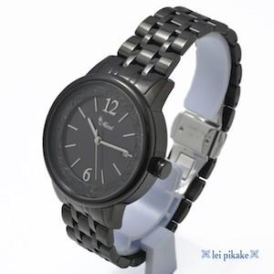 [即日発送] ハワイアンジュエリー 時計 Maxi マキシウォッチ ラウンド/BK/4632M【送料無料】【プレゼント】レディース メンズ 【PE7102046694】(25300円)