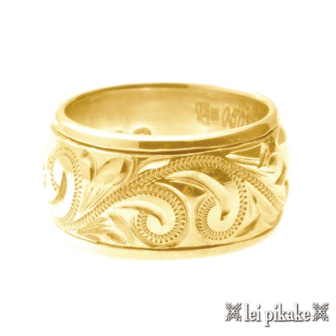 ハワイアンジュエリー 14k レイピカケ トゥーリング リング ハワイアン