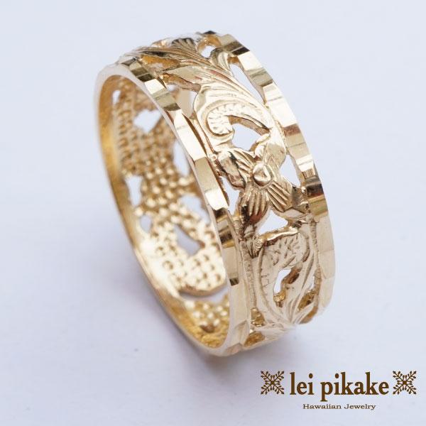 ハワイアンジュエリー 指輪 リング トゥリング ピンキーリング 14K 