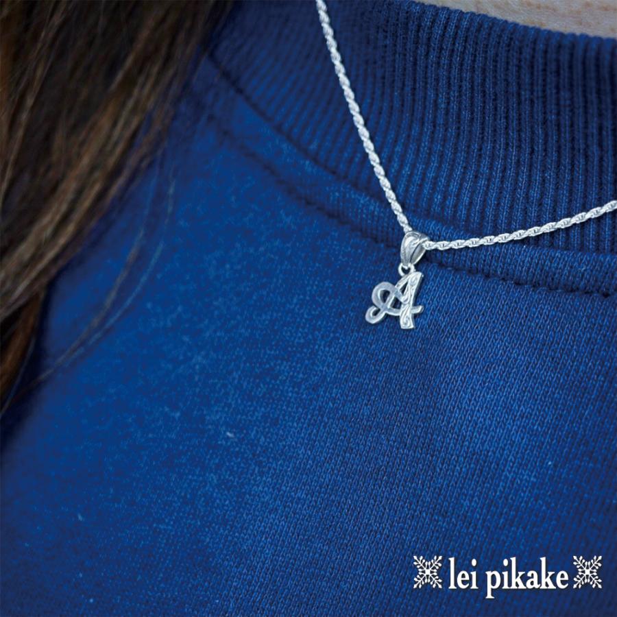 ハワイアンジュエリー ネックレス ペンダント ミニ イニシャル ペンダント シルバー925 【メール便送料無料】 | ハワイアンジュエリー | 06