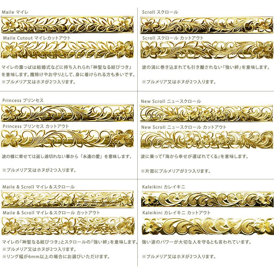 ハワイアンジュエリー リング オーダー・インサイドリング幅4mm 厚み1.5mm シルバー925の画像