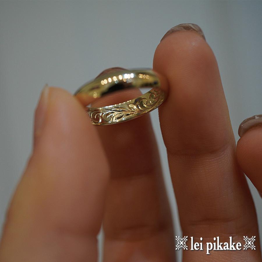ハワイアンジュエリー リング オーダー・インサイドリング幅4mm 厚み1.5mm シルバー925の画像