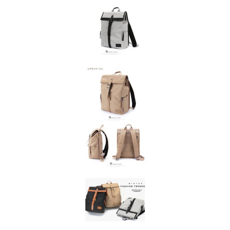 COACHバッグ リュックサック 鞄 A4 大容量 通勤 旅行ナイロン 本革 5-183 ナイロン 撥水加工 本革 リュックサック ビジネスバッグ