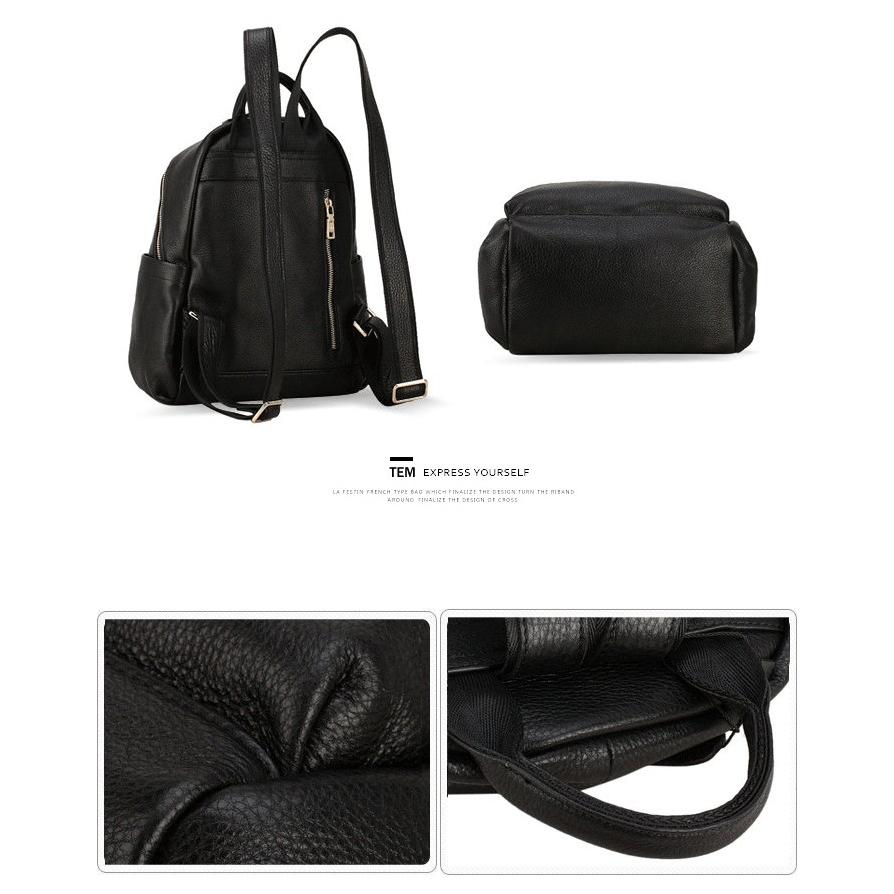 5-72 牛革 軽量 本革 レザー レディース リュックサック バッグ 女性