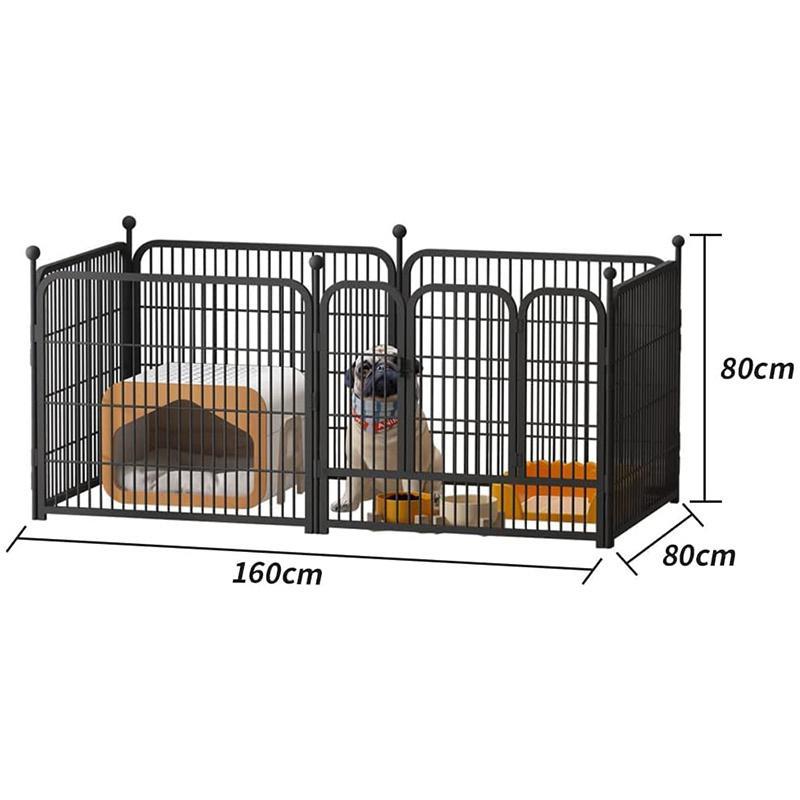 Yumcute ペットケージ ペット サークル 犬用 diy フェンス ドア
