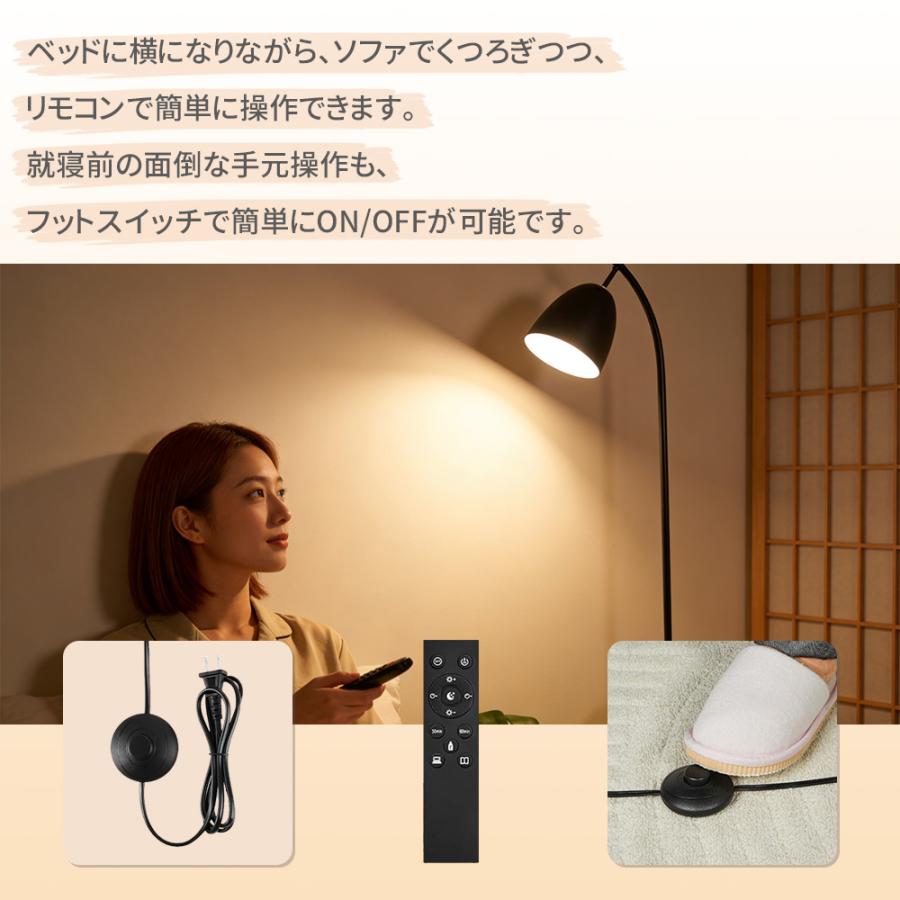 フロアライト フロアタンド フロアランプ スタンドランプ リモコン付き