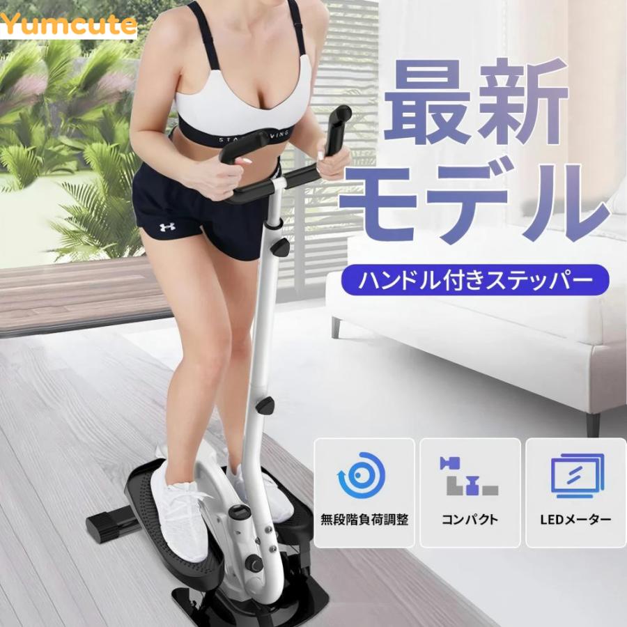 ステッパーバイク 専用ハンドル 足踏み 器具 自宅で有酸素運動 健康