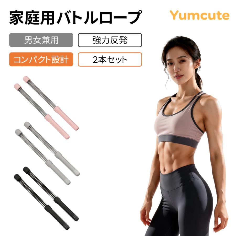 バトルロープ ロープレス 筋トレ バトルロープ代用 トレーニング器具