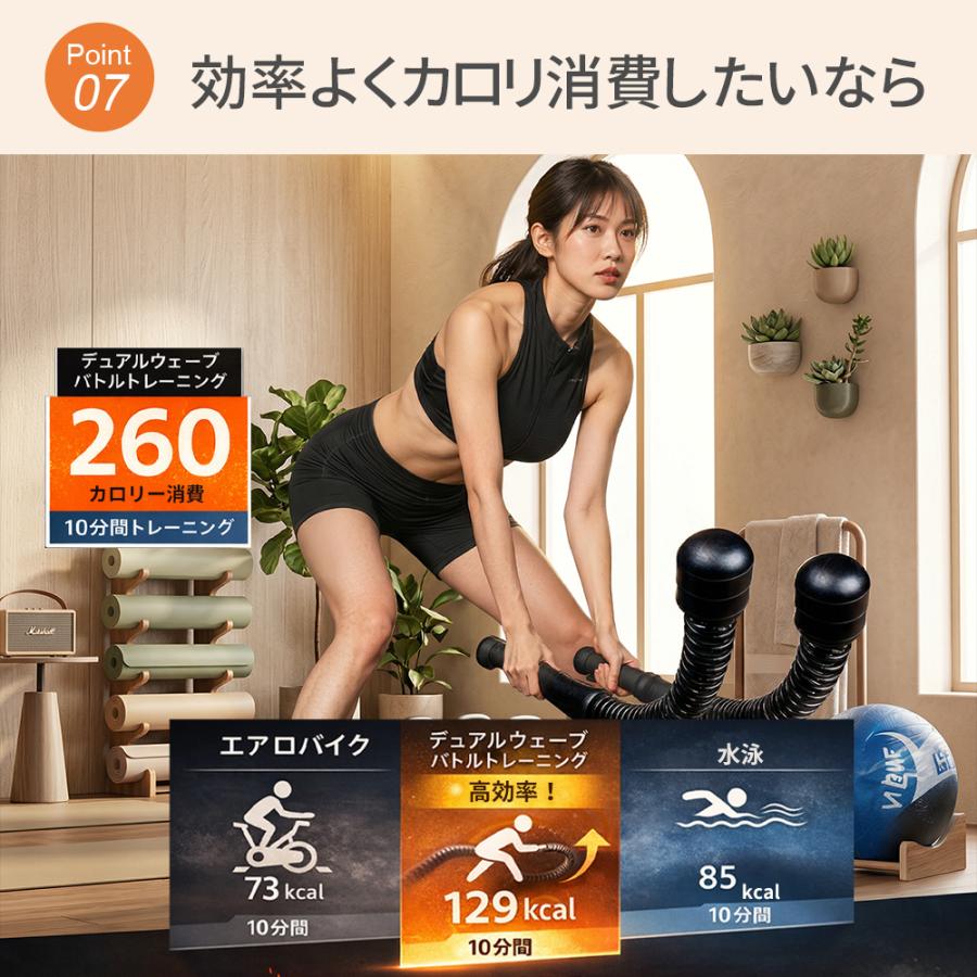 バトルロープ ロープレス 筋トレ バトルロープ代用 トレーニング器具