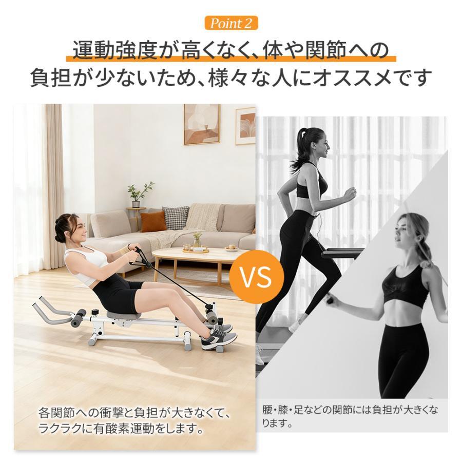 ローイングマシン 腹筋ローラー アブクラッシャー ダイエット器具 腹筋 