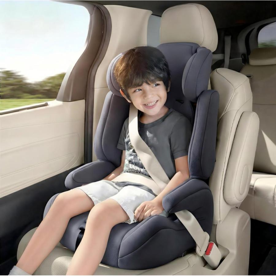 ジュニアシート チャイルドシート 折りたたみ ECE-R44/04認証 自動車