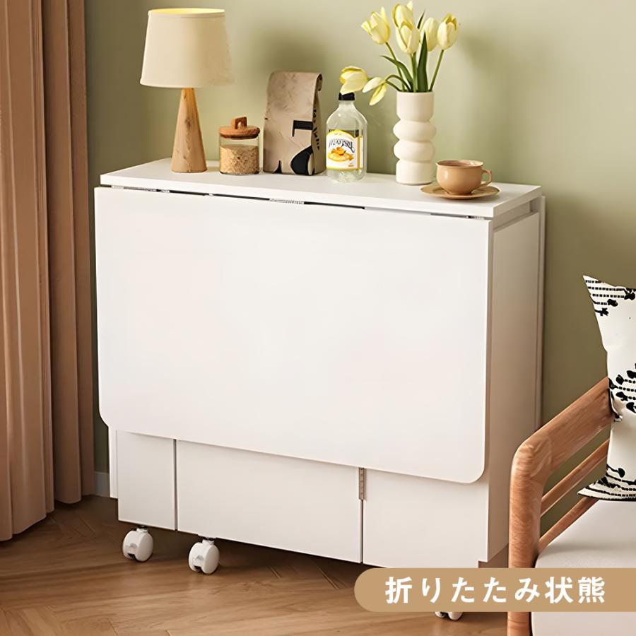 ダイニングテーブル 食卓テーブル テーブル単品 折りたたみ 幅120cm