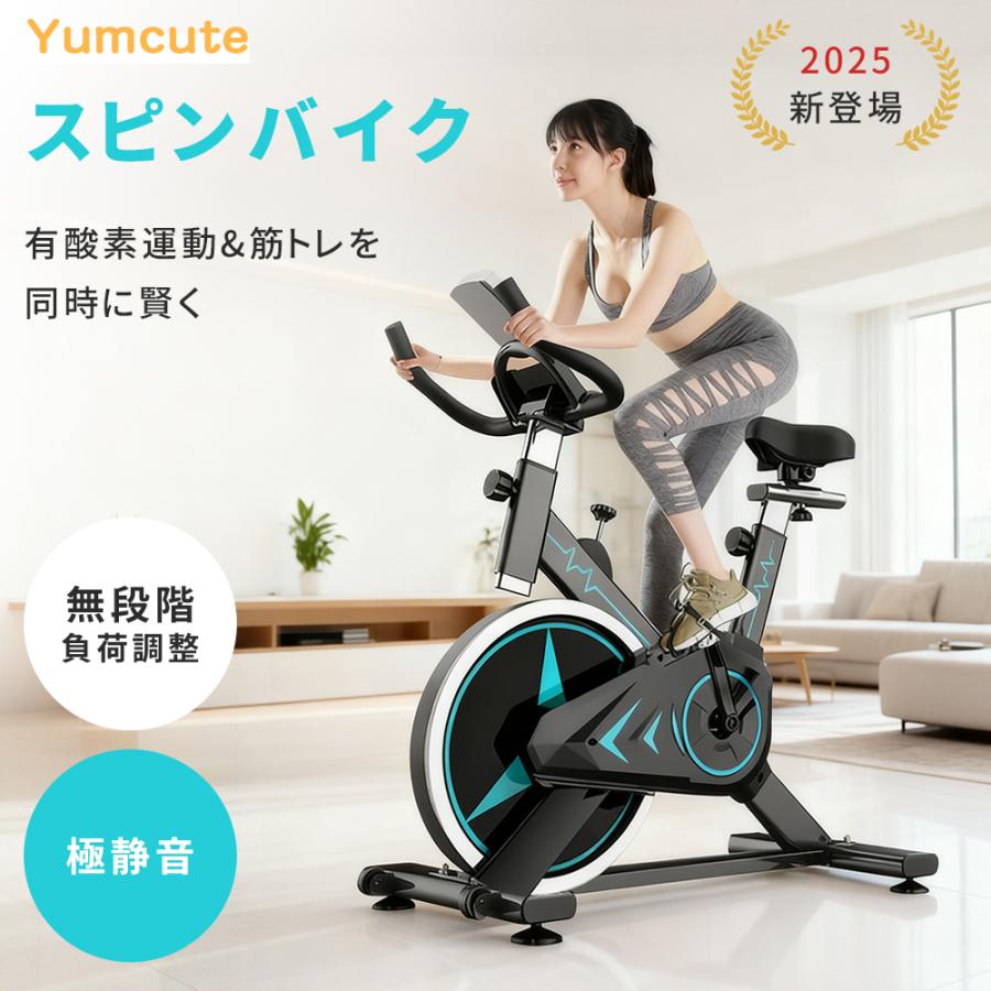Yilucess フィットネス バイク エアロ バイク おすすめ 家庭用 静音  