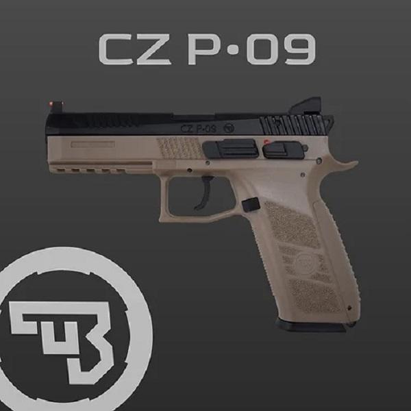 Carbon8 CZ P09 TAN CO2 ブローバック カーボネイト タン 公式ライセンス P-09 CZ
