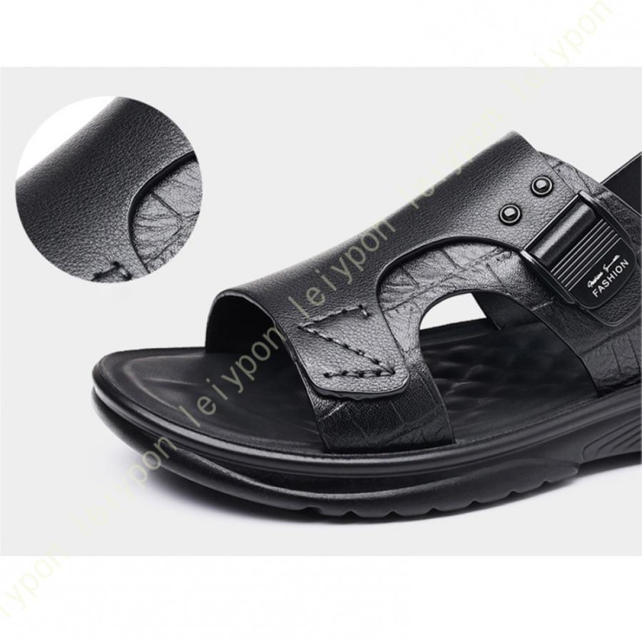 スポーツサンダル スリッパ ファッションサンダル ビーチサンダル メンズ 2way レザーシューズ カジュアル おしゃれ かっこいい 軽量 川遊び キャンプ 通気 |  | 08