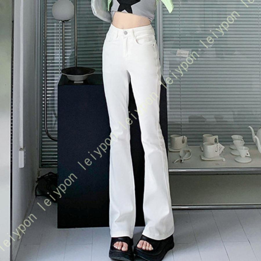ブーツカットデニムパンツ ストレッチジーンズ ストレッチデニム 