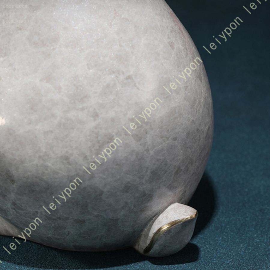 かわいい うさぎ 雑貨 真鍮製 インテリア 置物 縁起物 装飾 オブジェ ホーム オフィス 兎 オーナメント おしゃれ 風水 ホーム デコレーション プレゼント 招財_10