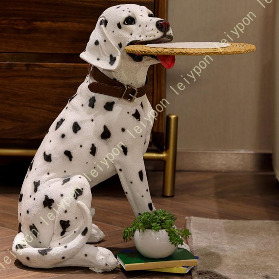 犬の置物　特大アートオブジェ 縁起物 金色 高さ30cm 大きな口を開ける ポップアニマルA 犬の置物 置物