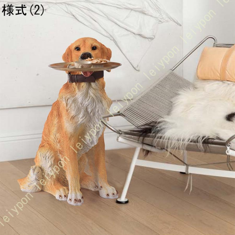 ガーデンオーナメント 犬 庭 オブジェ 置物 イヌ いぬ 玄関 飾り物 おしゃれ インテリア雑貨 動物 かわいい ワンちゃん ドッグオーナメント ガーデニング雑貨_4