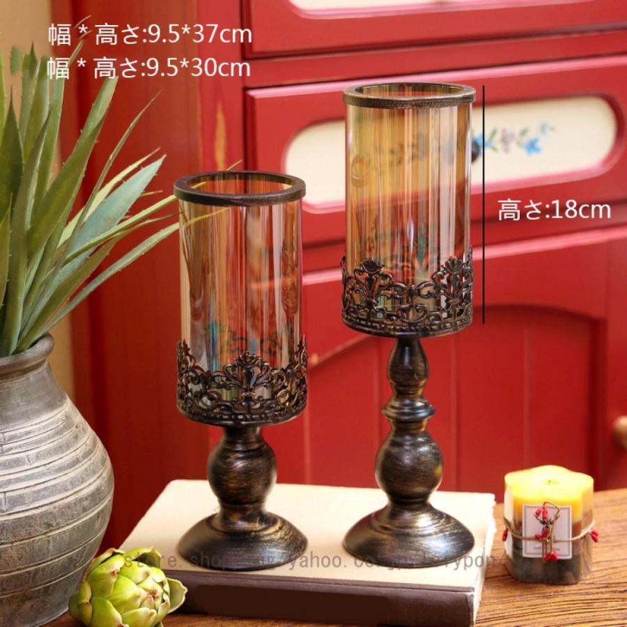 キャンドルホルダー アンティーク キャンドルランタン おしゃれ 間接 